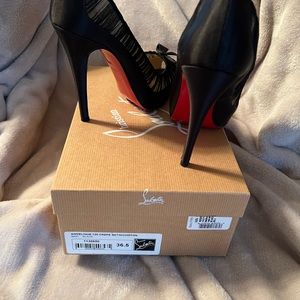 Angelique 120 Crepe Satin/Chiffon Peep Toe Pumps